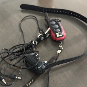 Red and Black iQ Pet Dog Training Collar